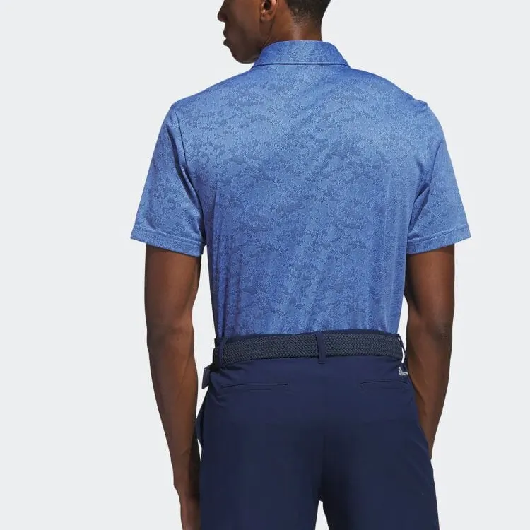 Adidas Polo Shirts Men University Marine Blue-2