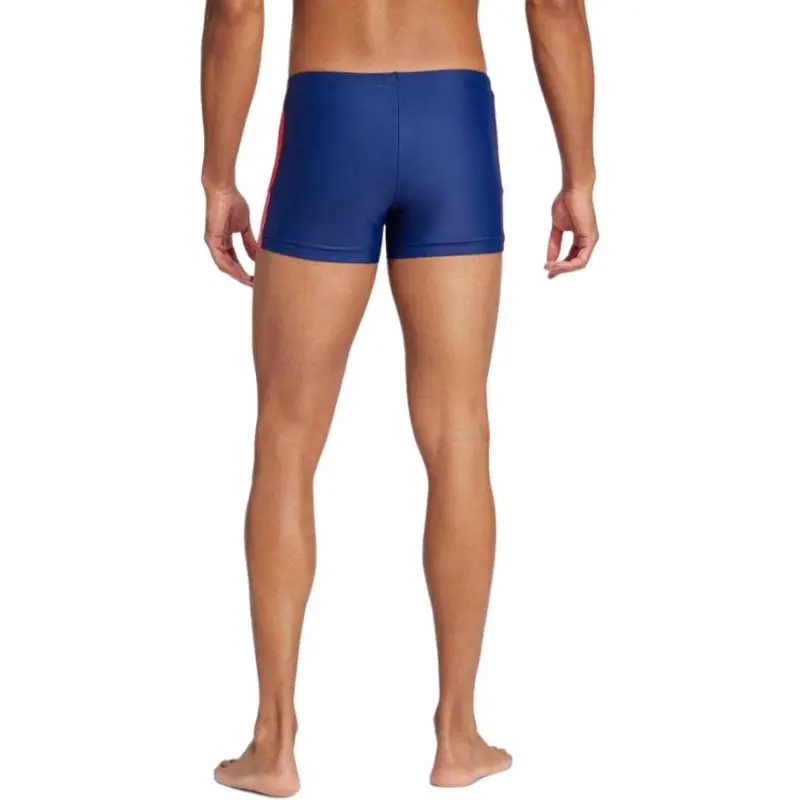 Adidas COLORBLOCKSwim Swimming Shorts Men's Dark Blue/Pure Gemstone Red/Clear Red-1