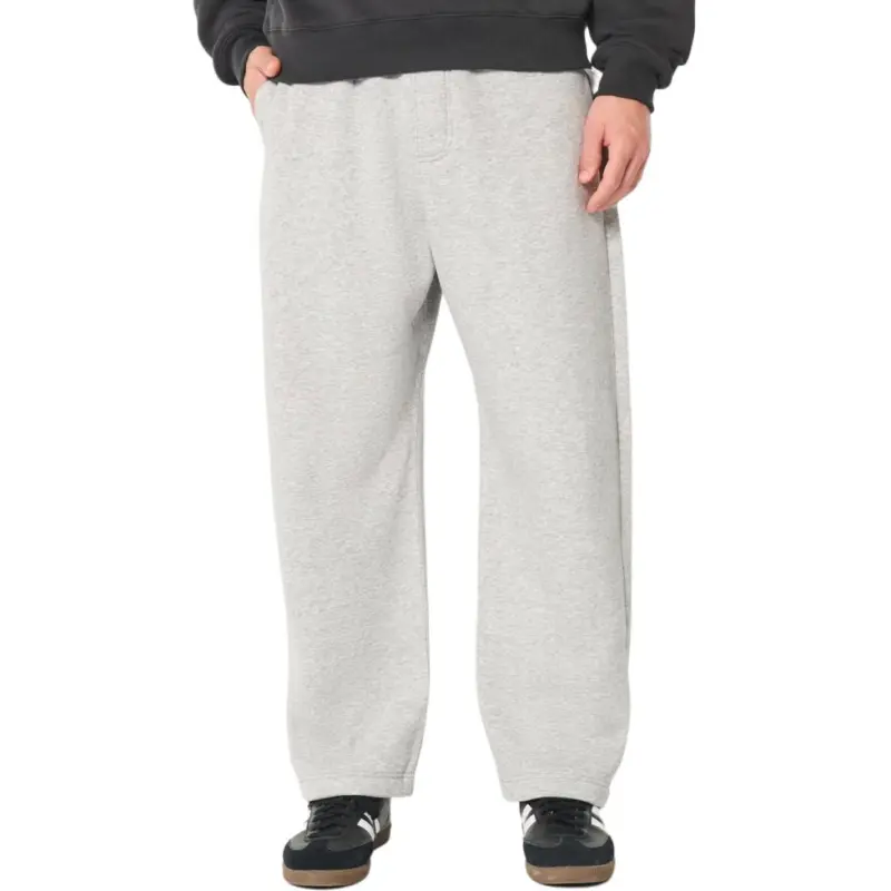 Hollister Knitted Sports Pants Men's Gray-1