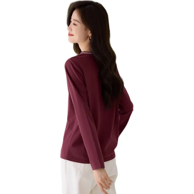 Mo Han Yi Mei T Shirt Women's Red-2