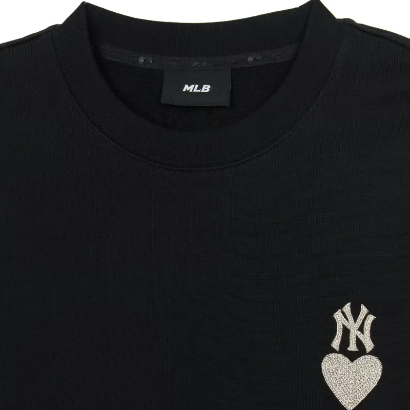 MLB New York Yankees Sweatshirt Unisex Black-3