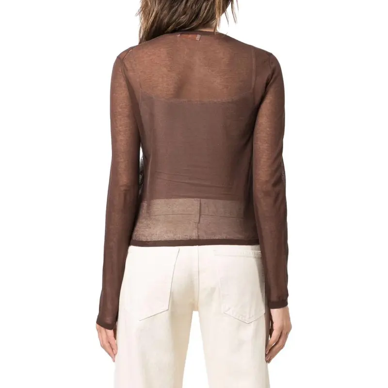TORY BURCH Floral embroidered Knitted Top-2