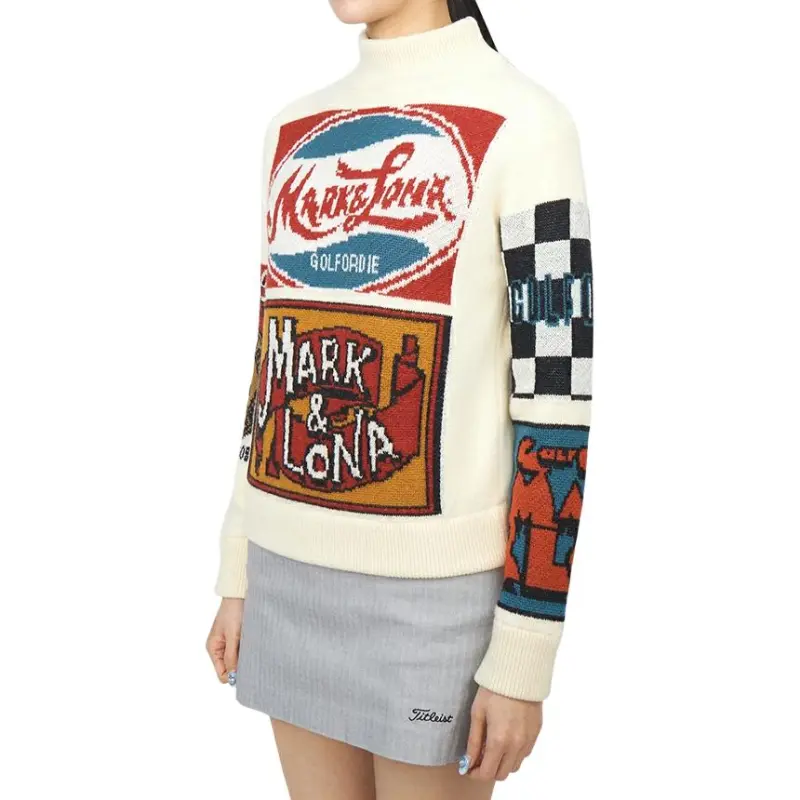 MARK & LONA Sweater Women's White-2