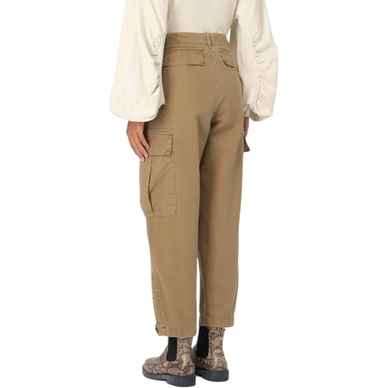 PINKO Tapered Leg Cargo Trousers-4