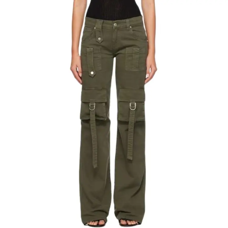 Blumarine Jeans Women's Army Green-3