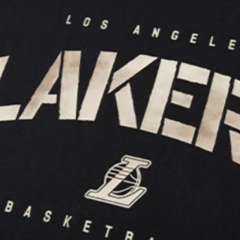 NBA Los Angeles Lakers T Shirt Unisex Black-3