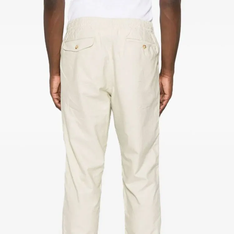 Polo Ralph Lauren Drawstring Cotton Tapered Trousers-4