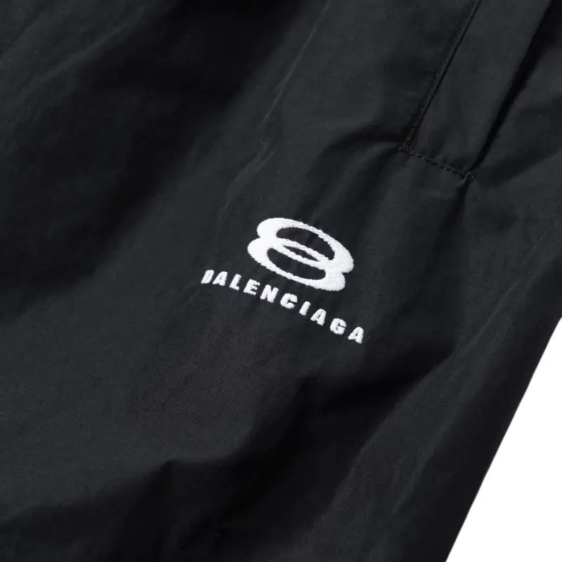 Balenciaga Casual Pants Men's Regular Fit Black-2