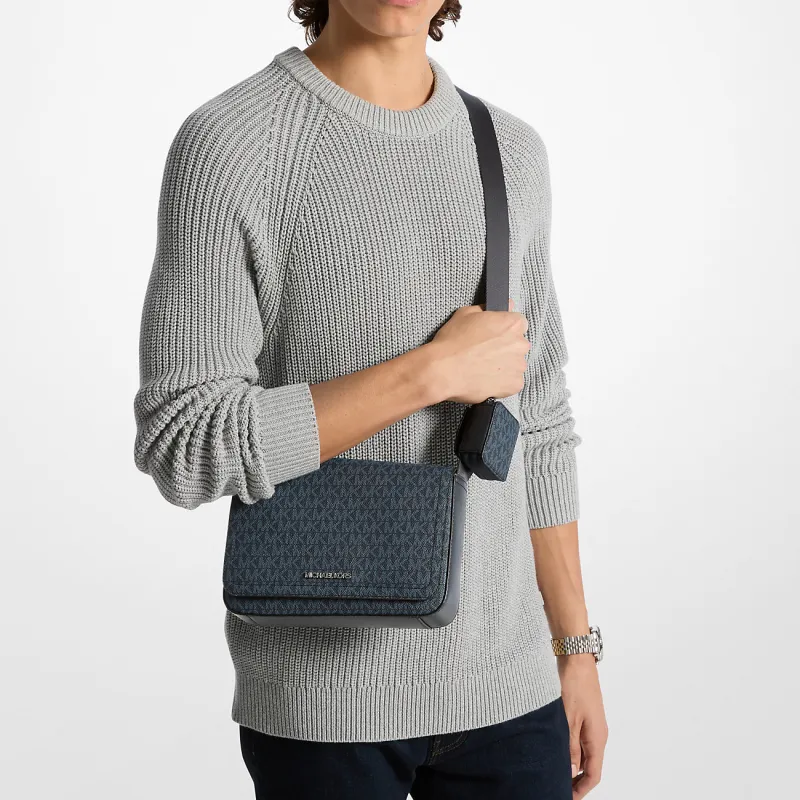 MICHAEL KORS Cooper Mini Signature Logo Crossbody Bag With Pouch-3