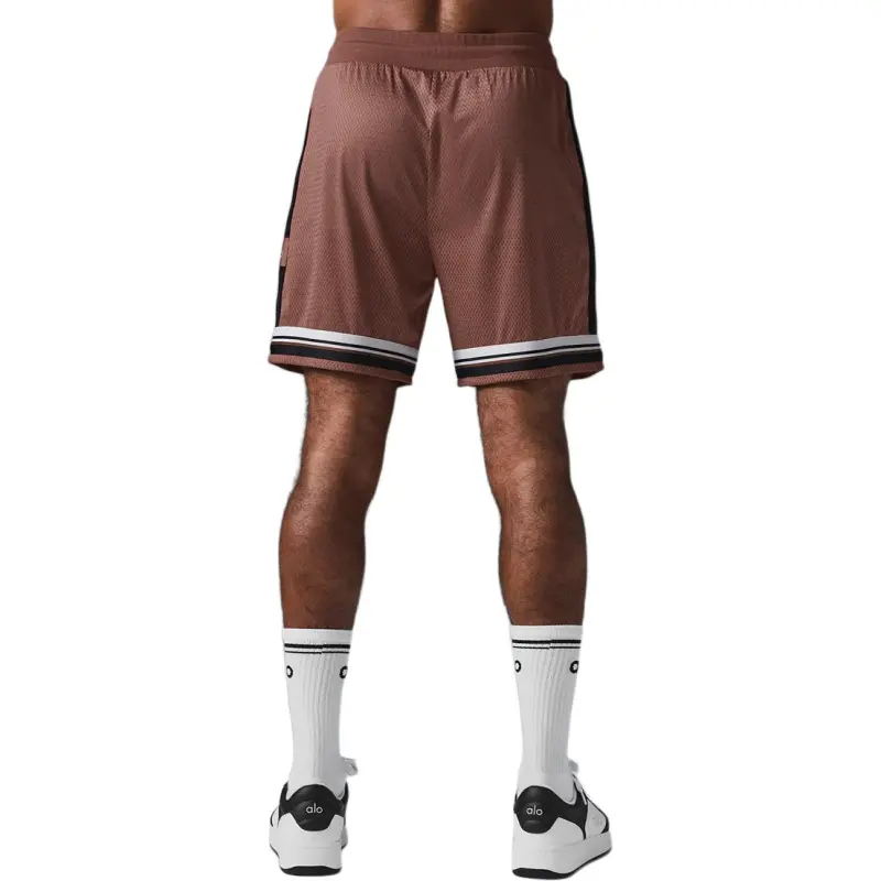 Alo Yoga KEY MESH Basketball Shorts Men's-8