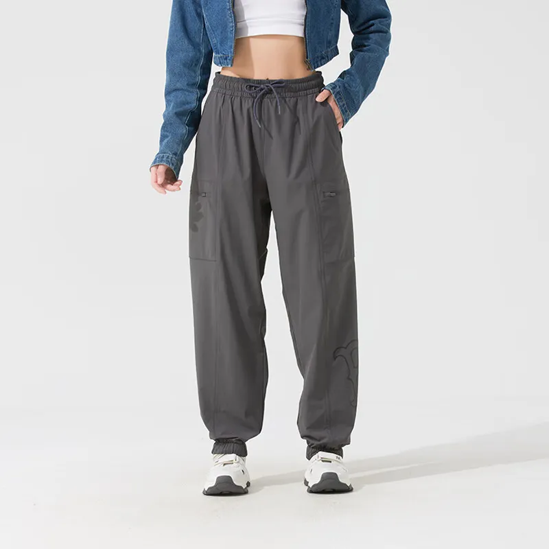MLB Boston Red Sox Casual Pants Unisex Dark Charcoal Gray-2
