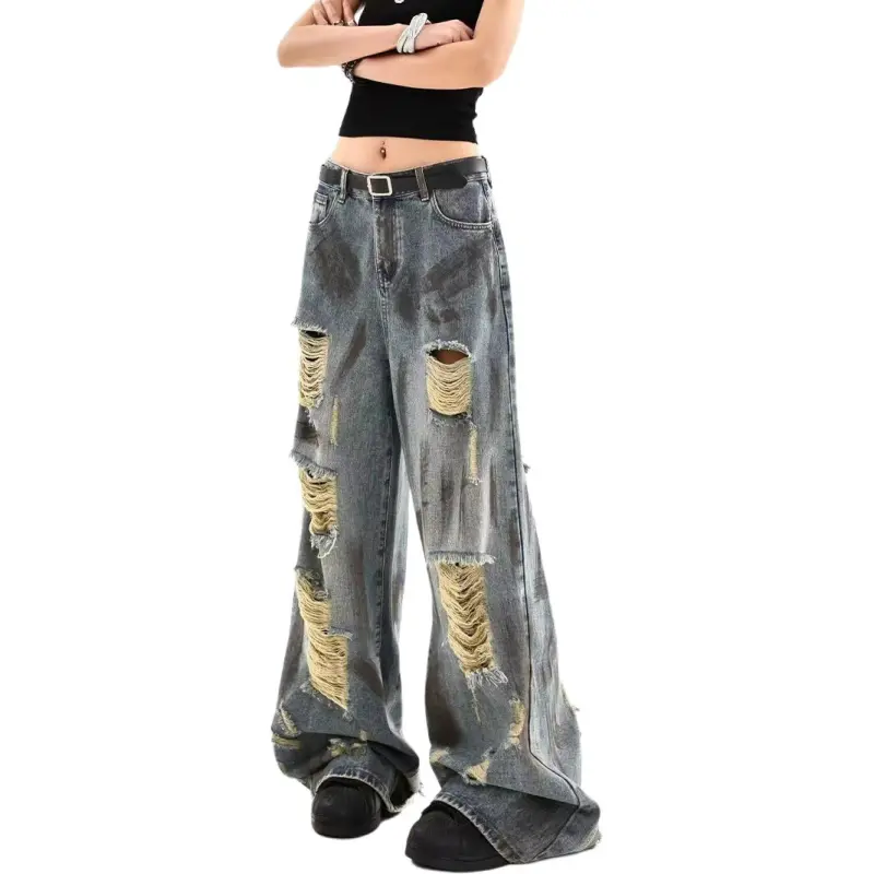 NHZN Jeans Women's Blue-3