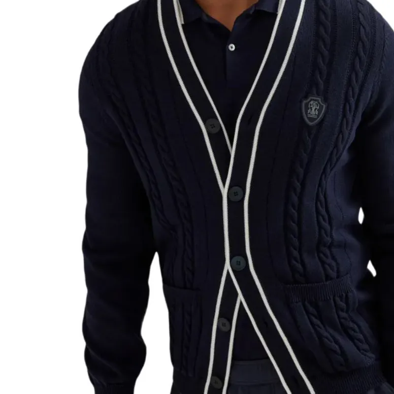 Brunello Cucinelli Cable Knit Cardigan-4