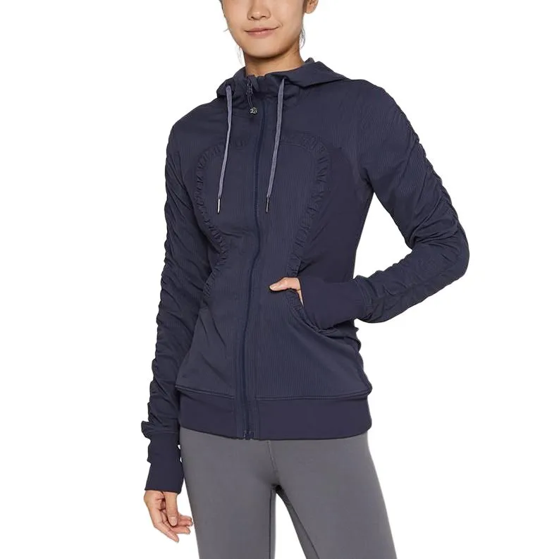 Lululemon Dance Studio Jackets Coats Women's Dark Blue-1