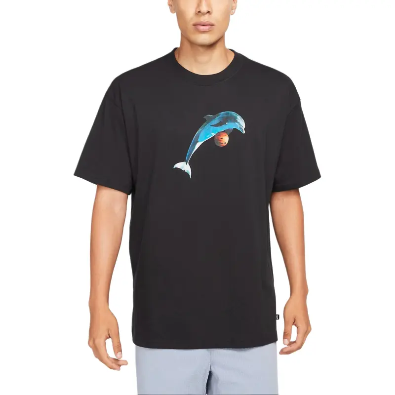Nike SB T-Shirts Men Black-1