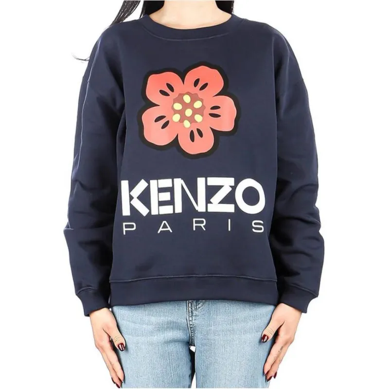 KENZO Logo Printed Crewneck Sweatshirt-2