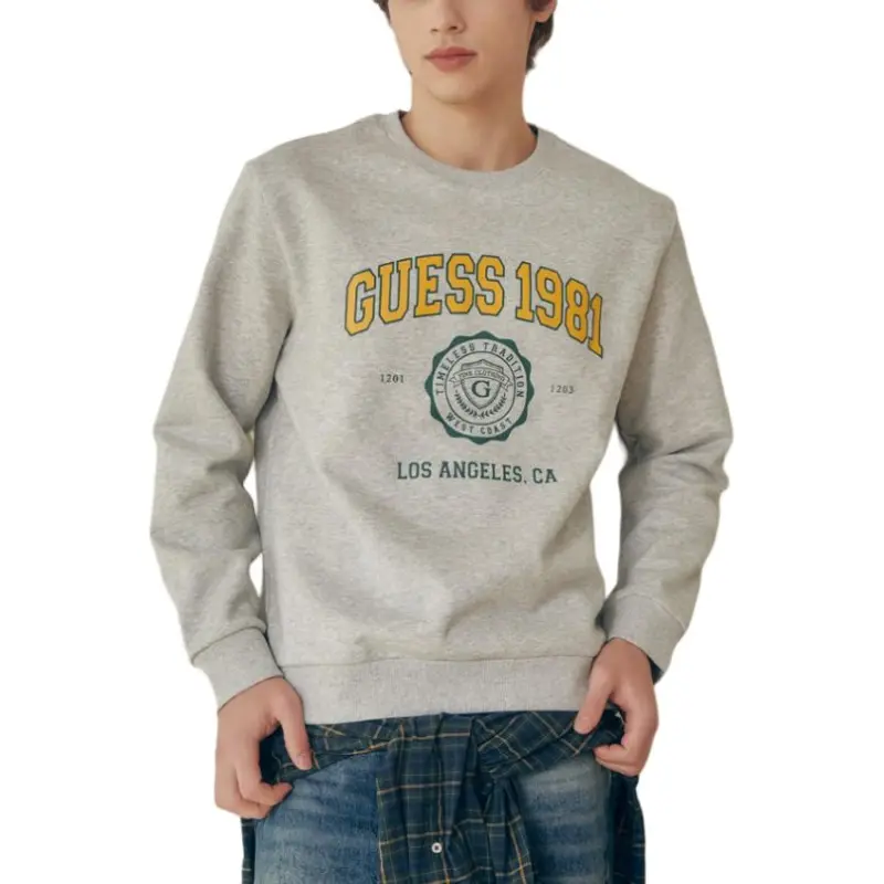 GUESS T Shirts Unisex Gray-5