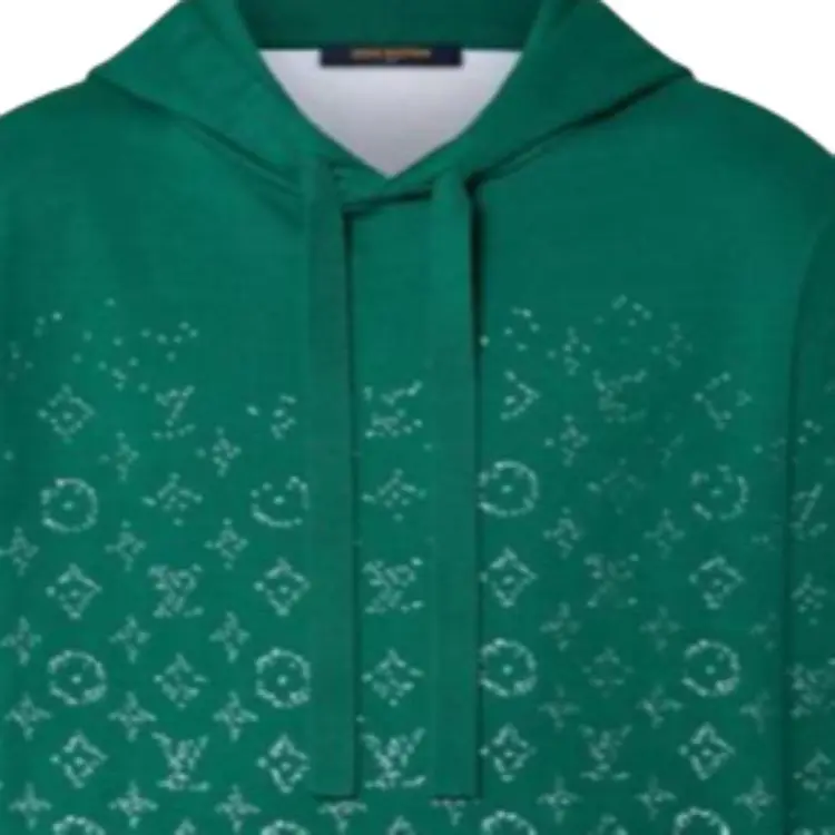 Lv Monogram Gradient Cotton Hoodie-4