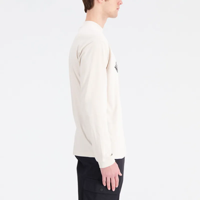 New Balance T Shirt Men's Moon White-3