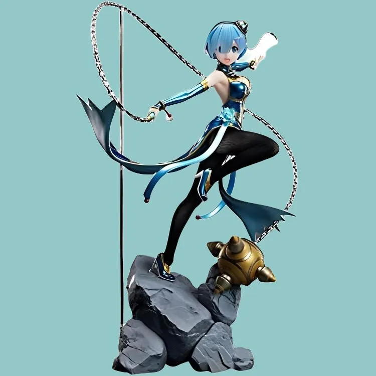 FURYU Rem 1/7 Zero Starting Life In Another World, Cheongsam, Rem Bonus Gifts-3