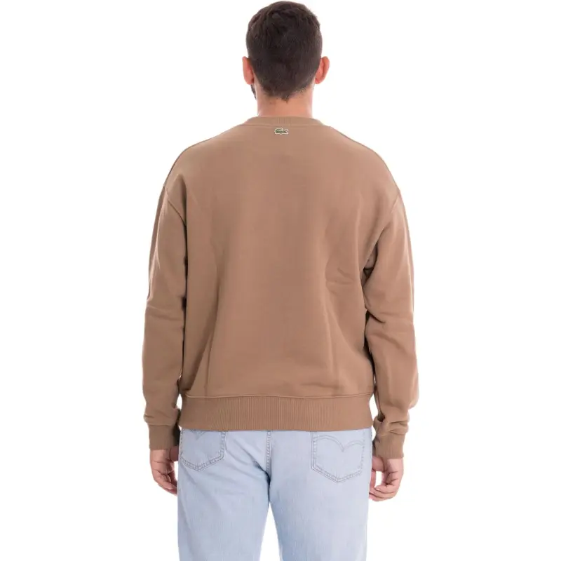 LACOSTE Sweatshirts Men Brown-4
