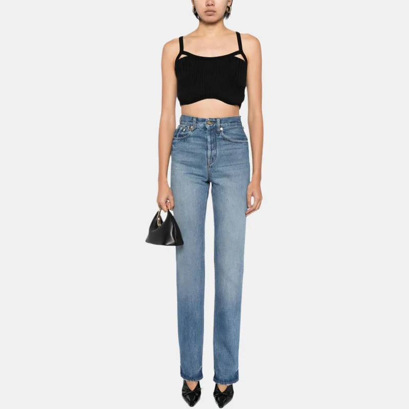 Jacquemus Jeans Women's Blue-1