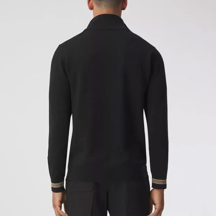 Burberry Sweaters Men Black-3
