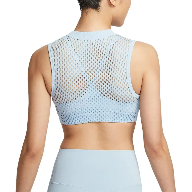 Nike IndyDri Fit Tank Top Women's Light Armory Blue/White-1
