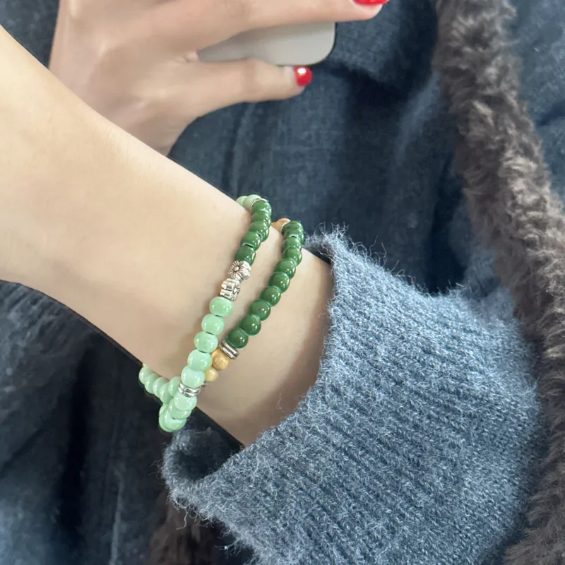 Mù Shàng Yún Yě Ceramic Bracelets Women's-5