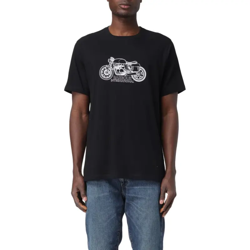 BARBOUR Colgrove Moto T Shirt-2