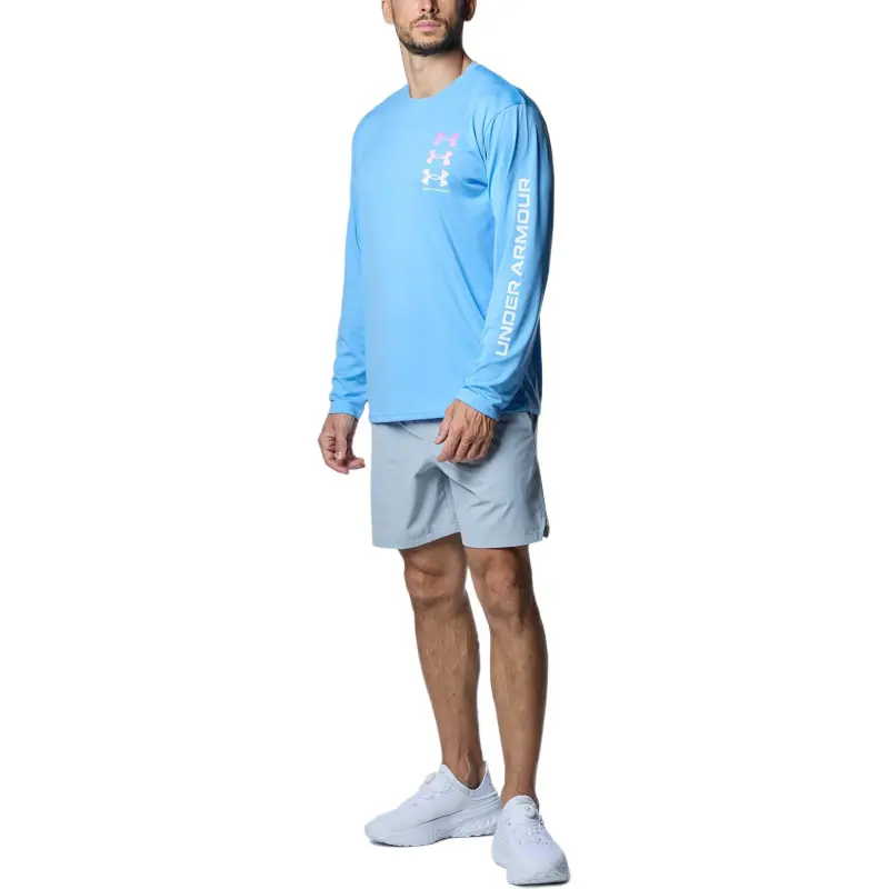 Under Armour Tech FW24 T Shirt Men's Horizon Blue-2