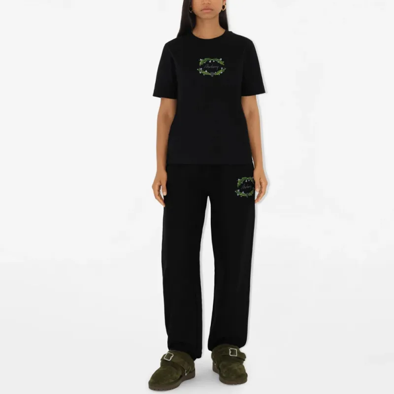 Burberry Logo embroidered Track Pants-1