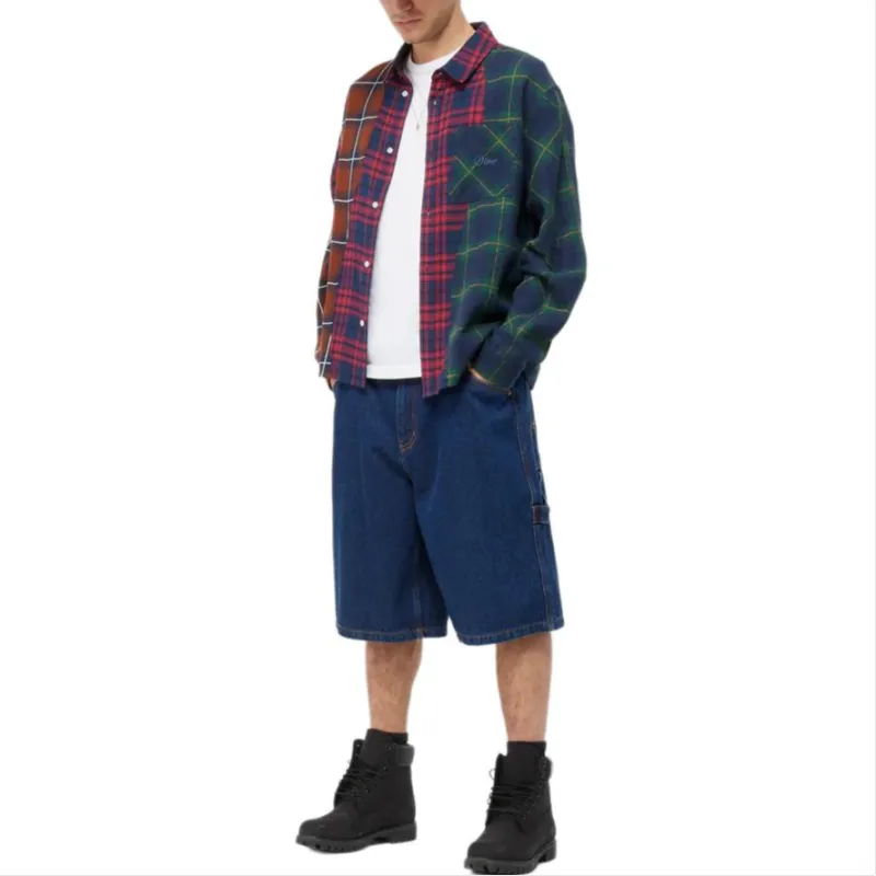Dime Triple Plaid Shirt-1