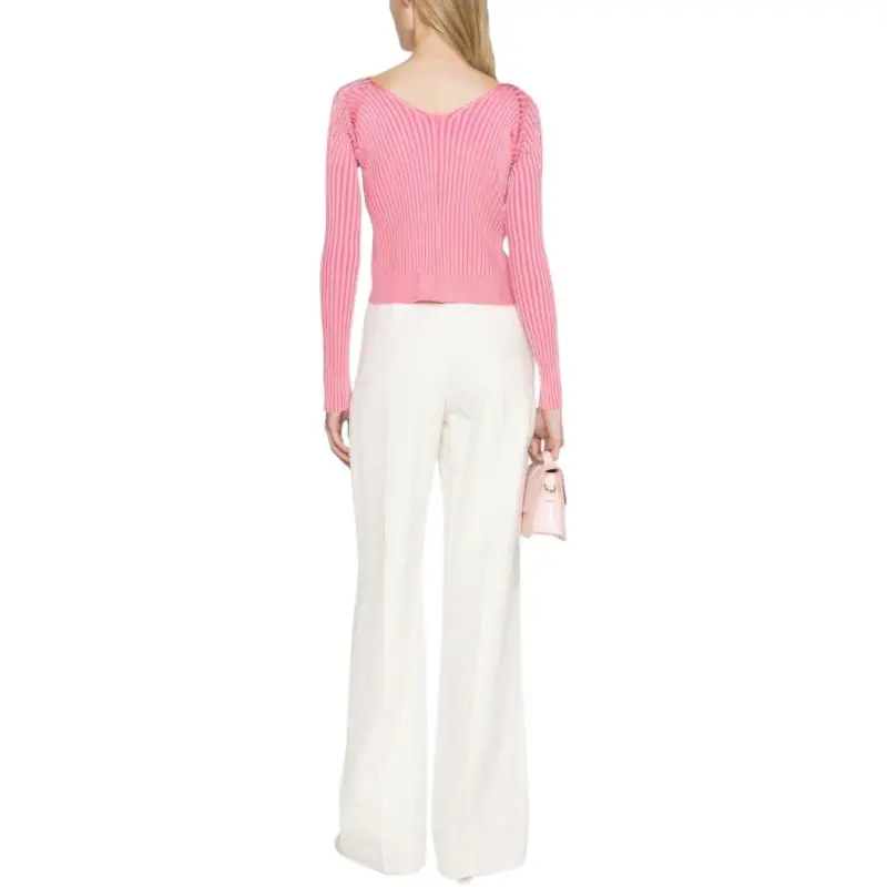 Jacquemus La Maille Pralu Longue 'Pink'-4