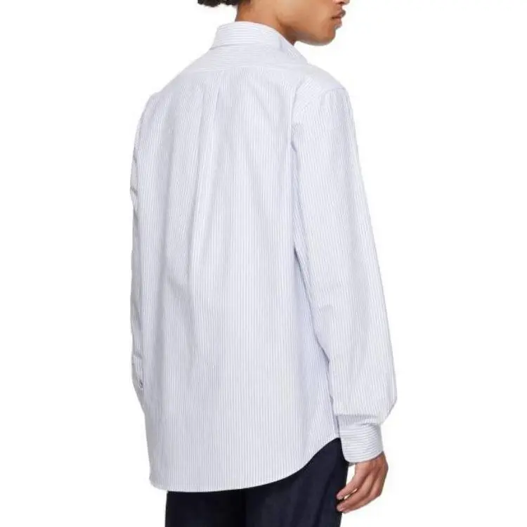 BALLY Long Sleeved Striped Buttoned Shirt-3