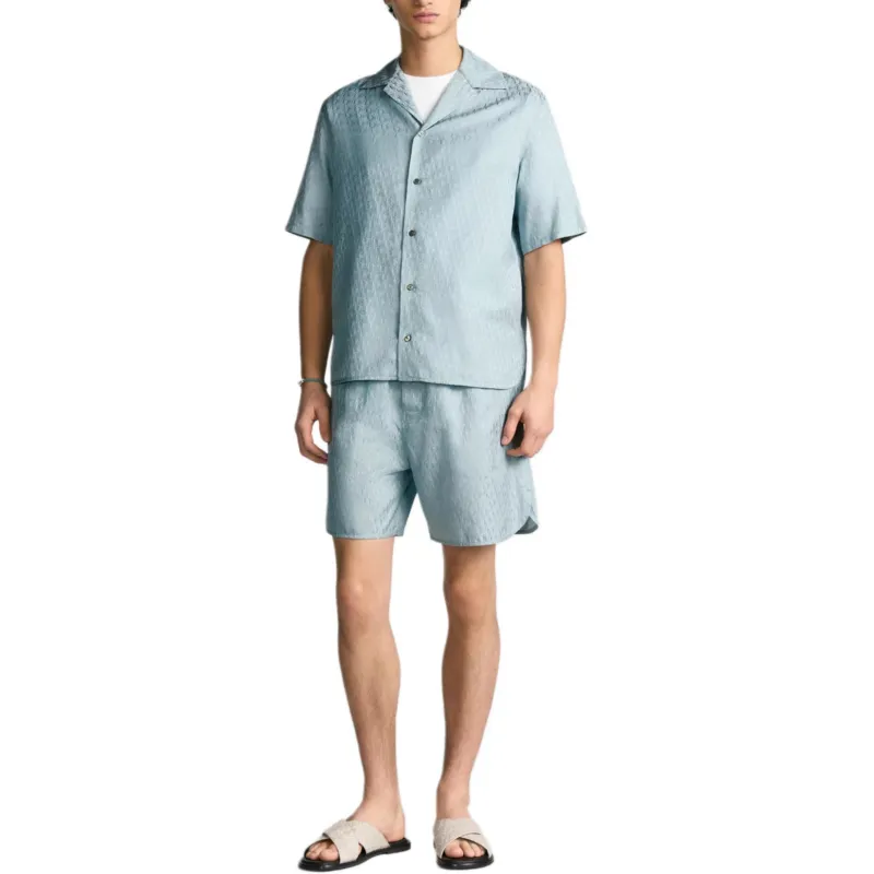 DIOR Casual Shorts Men's Light Blue-2