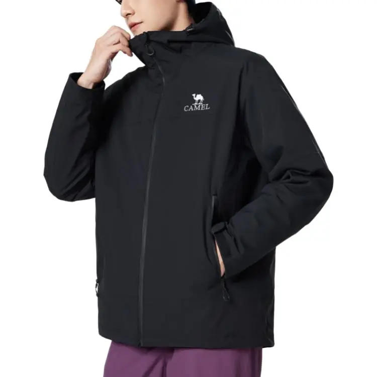CAMEL x PENGUIN Water Resistant Windproof Breathable Warm Water Repellent Windbreaker Jacket Unisex-1