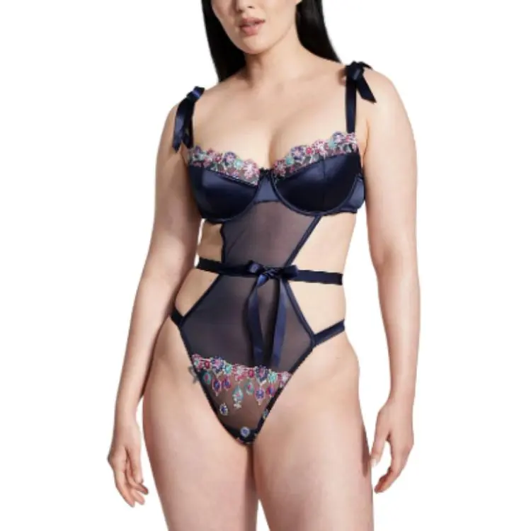 Victoria's Secret Bodysuits Women's Black-1