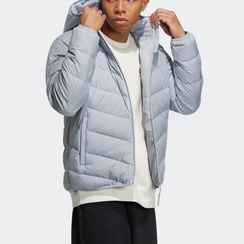Adidas Neo Down Jackets Unisex Silver Gray-2