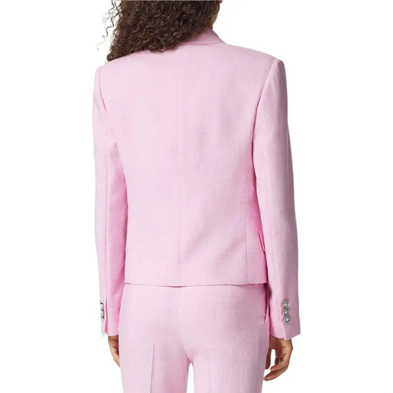 VERSACE Malfilé Double breasted Blazer-2