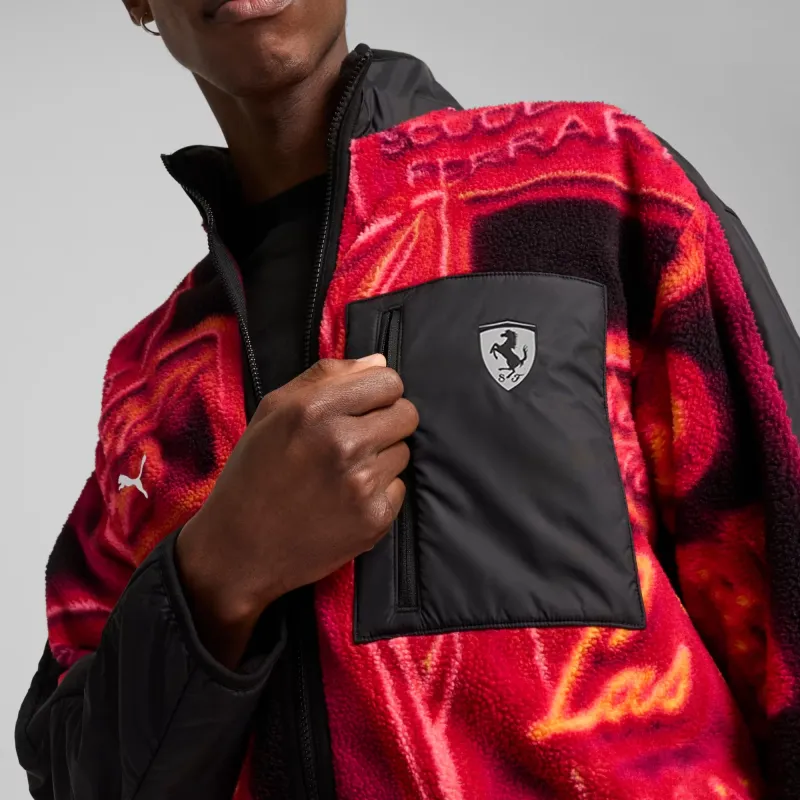 PUMA Ferrari FW24 Jackets & Coats Men's Black-4
