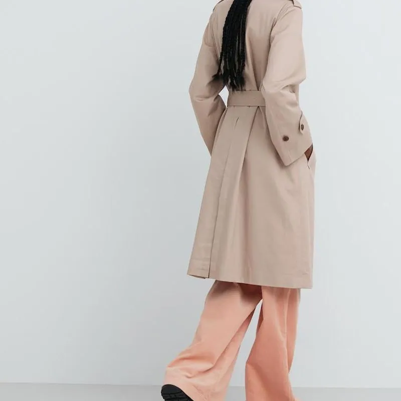 UNIQLO x Clare Waight Keller FW23 Trench Coat Women's Beige-2