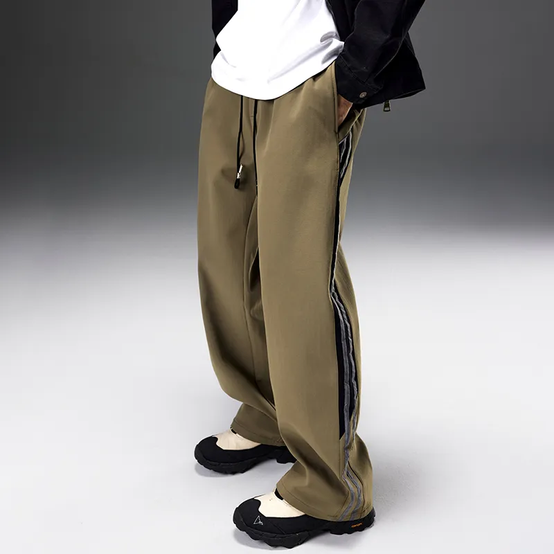 GTRG Casual Pants Unisex Khaki-3