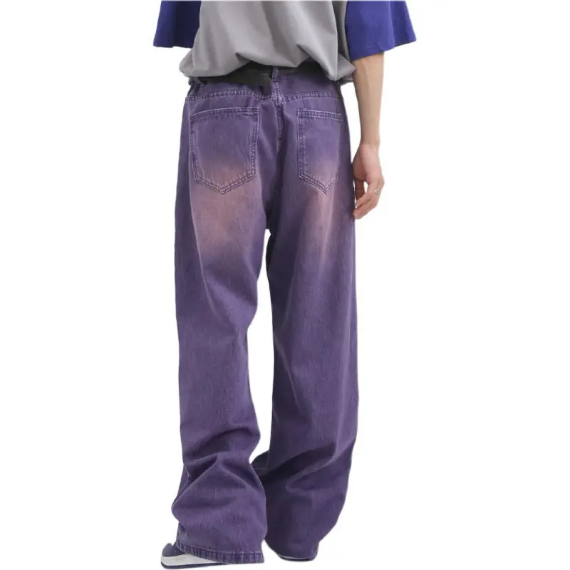 Concubine Zhu Jeans Unisex Purple-6
