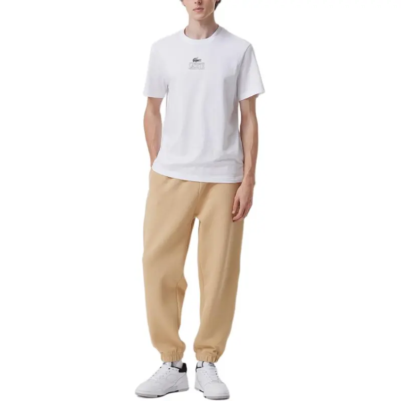 LACOSTE Graphic print Cotton Track Pants-2