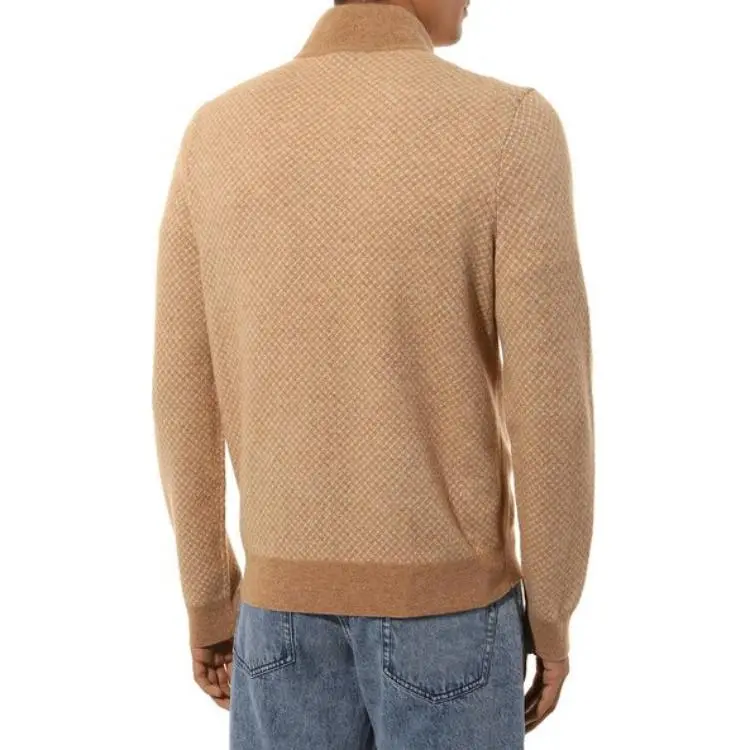 HUGO BOSS Eltorino Half Zip Knitted Jumper-4