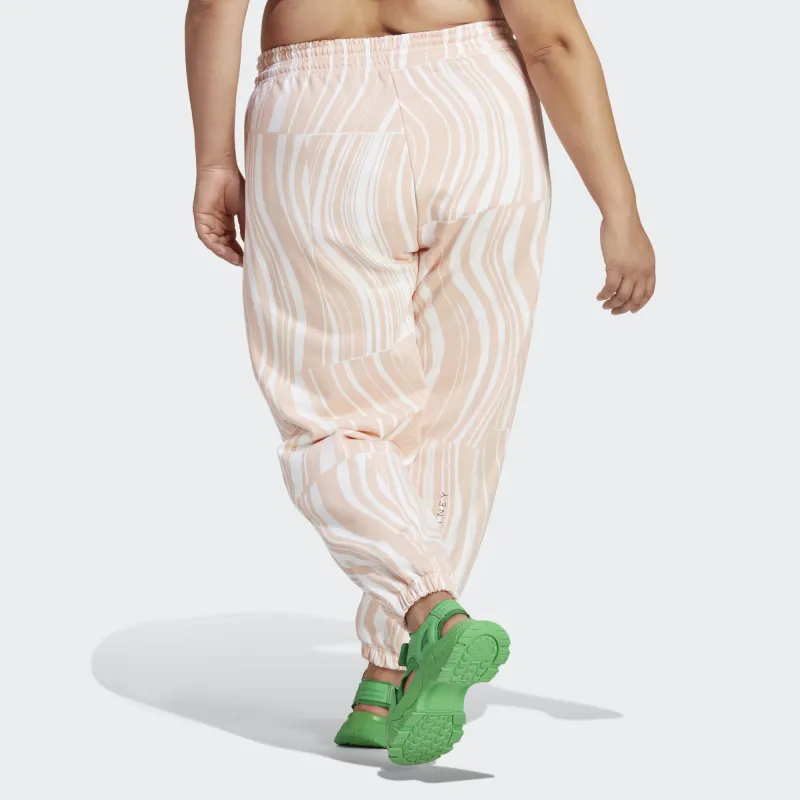 Adidas Stella McCartney Collaboration BY STELLA MCCARTNEY Knitted Sports Pants Women's Blush Pink-1