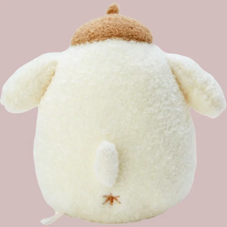 Sanrio Pompompurin PomPomPurin Pink Glow In The Dark Dolls Plush Doll 23cm Height-3
