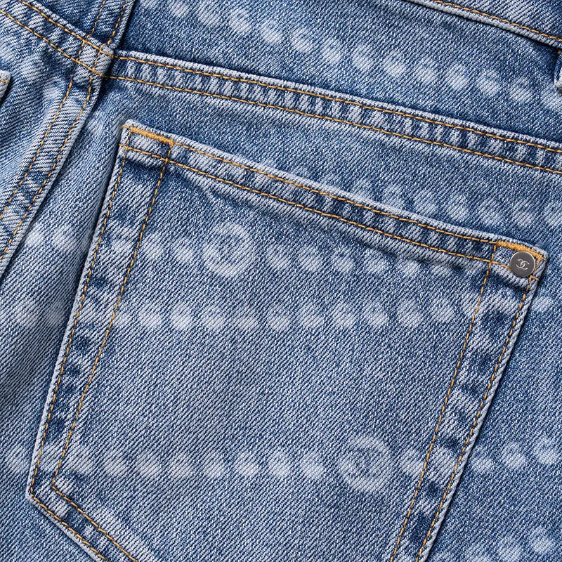 CHANEL Jeans Women's Blue-7