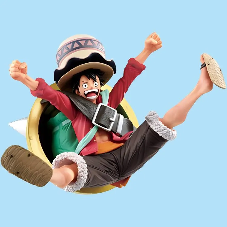 BANPRESTO Monkey D. Luffy One Piece STAMPEDE  The Great Adventure Theater Edition Scale Figures Medium-2